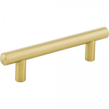 6" Brushed Gold Steel Cabinet Bar Pull