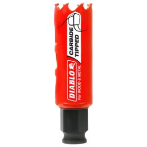 FREUD DIABLO 1" (25MM) CARBIDE GP HOLESAW