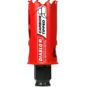 FREUD DIABLO 1-1/4" (32MM) CARBIDE GP HOLESAW