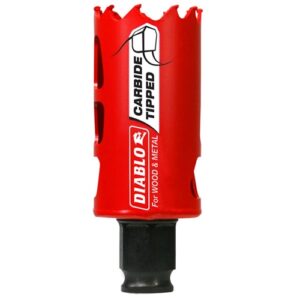 FREUD DIABLO 1-3/8" (35MM) CARBIDE GP HOLESAW