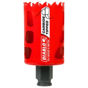 FREUD DIABLO 1-3/4" (44MM) CARBIDE GP HOLESAW