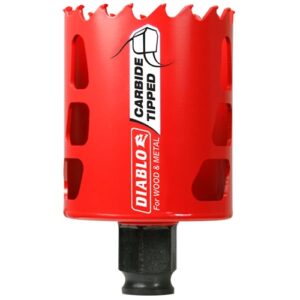 FREUD DIABLO 2-1/8" (54MM) CARBIDE GP HOLESAW