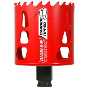 FREUD DIABLO 2-9/16" (65MM) CARBIDE GP HOLESAW