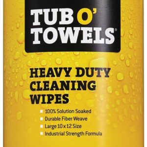 Tub O'Towels TW90 Cleaning Wipes, Light Straw, 90 Can