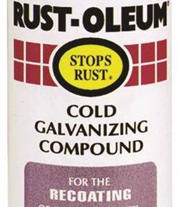 RUST-OLEUM STOPS RUST Galvanizing Compound Spray, Matte, Gray, 16 oz