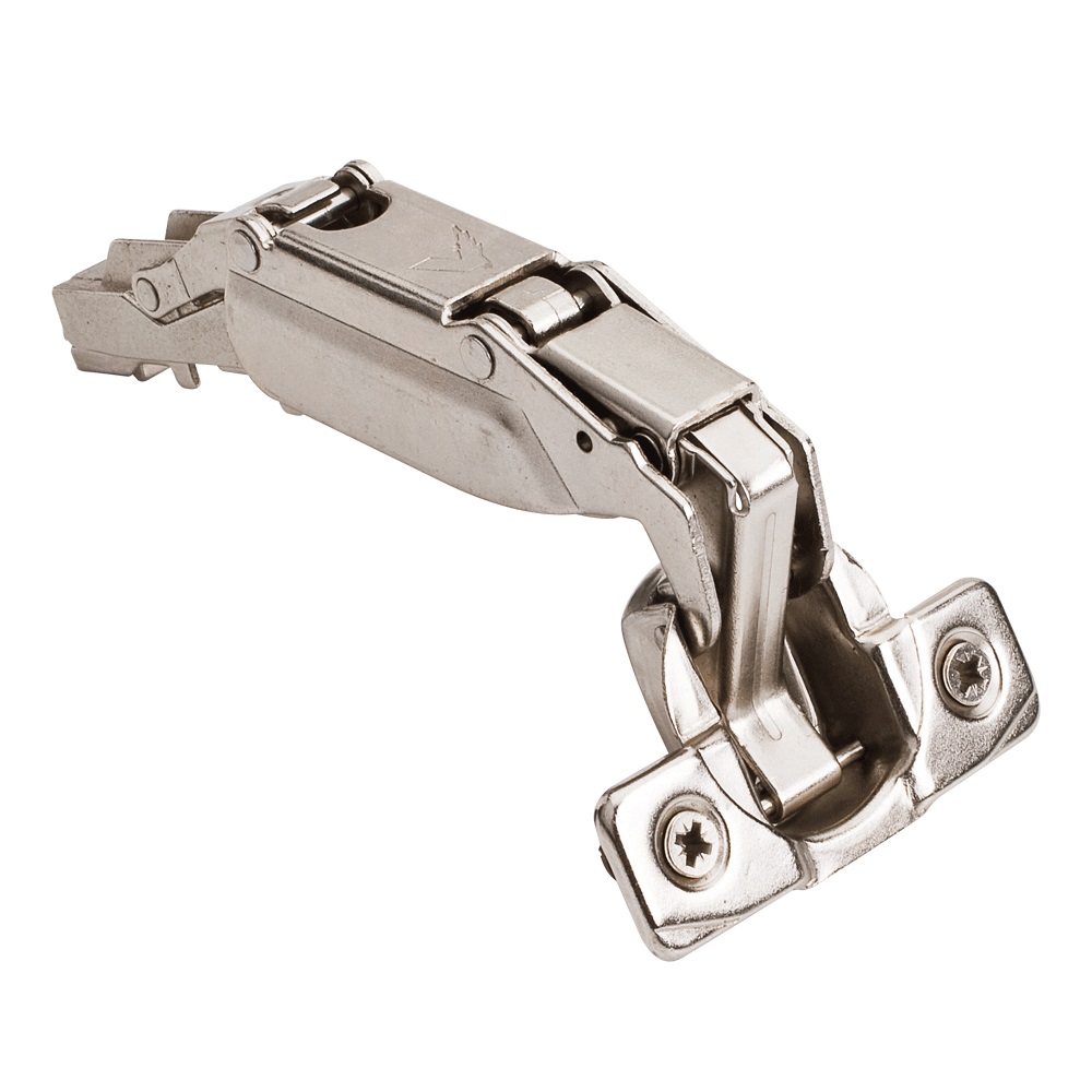 170 Degree Basic Clip On Concealed European Hinge. 0mm Crank with Dowels.