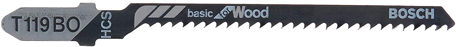 Bosch T119BO 3-Inch 12-Tooth Jig Saw Blades (5-Pack) SOLD BY PACK