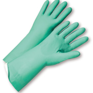 FL Green Nitrile 15 mil 9" Glove