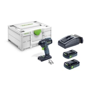 Festool 576480 TID 18 Cordless 18V Impact Driver PLUS 4.0Ah Kit