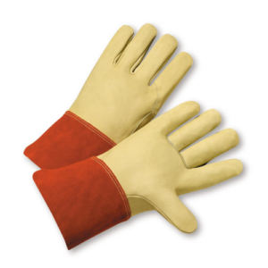 Premium Top Grain Cowhide Welder Gloves Medium