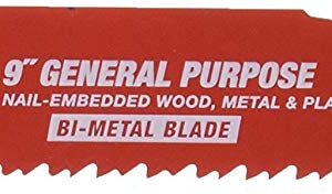 Freud 9-Inch x 8-14T Demo Demon Diablo Reciprocating Blade, 5-Pack