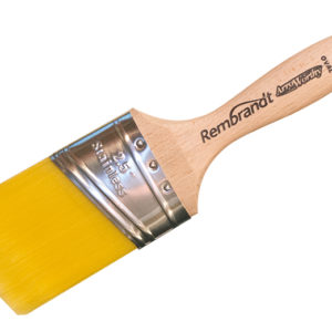 2-1/2" Rembrandt Polyester Blend Semi-Oval Angle Sash Brush