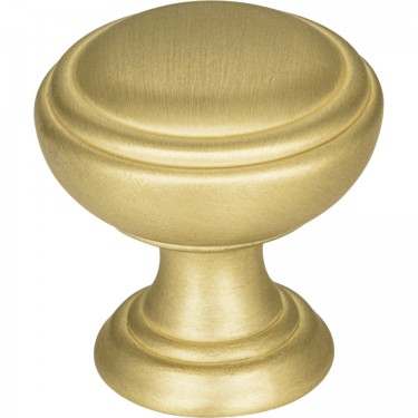 Hardware Resources 658BG Tiffany Cabinet Knob in Brushed Gold