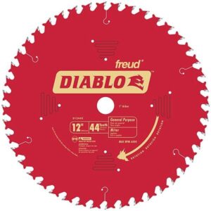 Freud Diablo Saw Blade — 12in. x 44T,