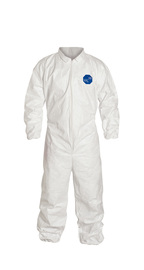 Large White Tyvek® 400 Disposable Coveralls 25/CASE