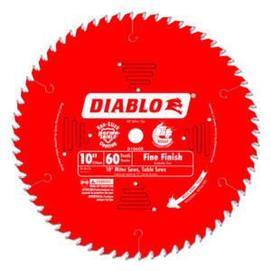 FREUD D1060X 10" X 60 FINE FINISH SAW BLADE