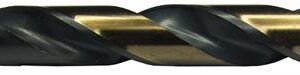7/32" HSS Split Point Black and Gold Killer Force (KFD) Jobber Length Drill Bit