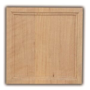 MISSION ROSETTE 5-7/8" x 5-7/8" x 1/2" ALDER