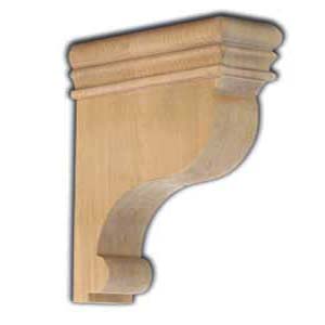 COUNTERTOP SUPPORT 12" x 2-1/2" x 9" BIRCH