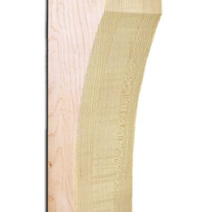 SHAKER CORBEL 22" x 5-3/8" x 7" ALDER