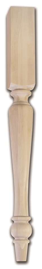 FRENCH TABLE LEG MAPLE