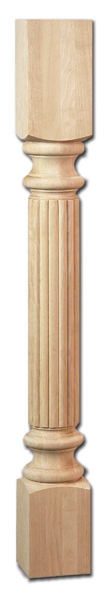 REEDED POST MAPLE