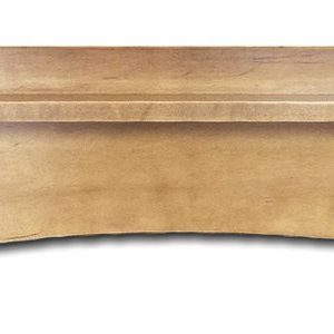 ACANTHUS ARCHED VALANCE RED OAK